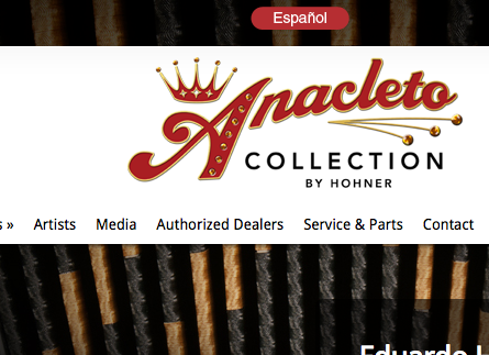 Launch Of Hohner Anacleto Series Web Site